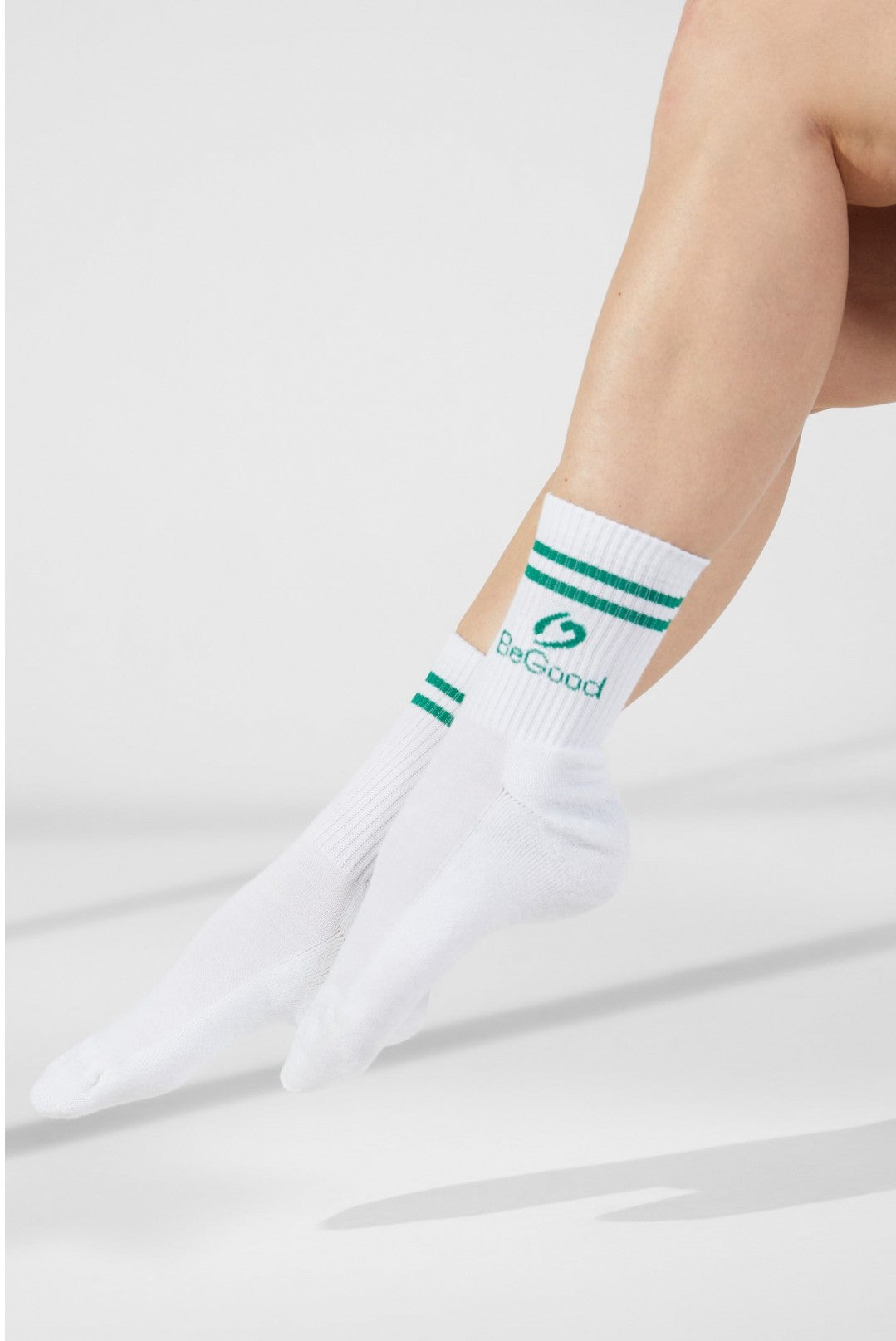 Nutritive Q10 Terry Cloth Socks Meadow Green