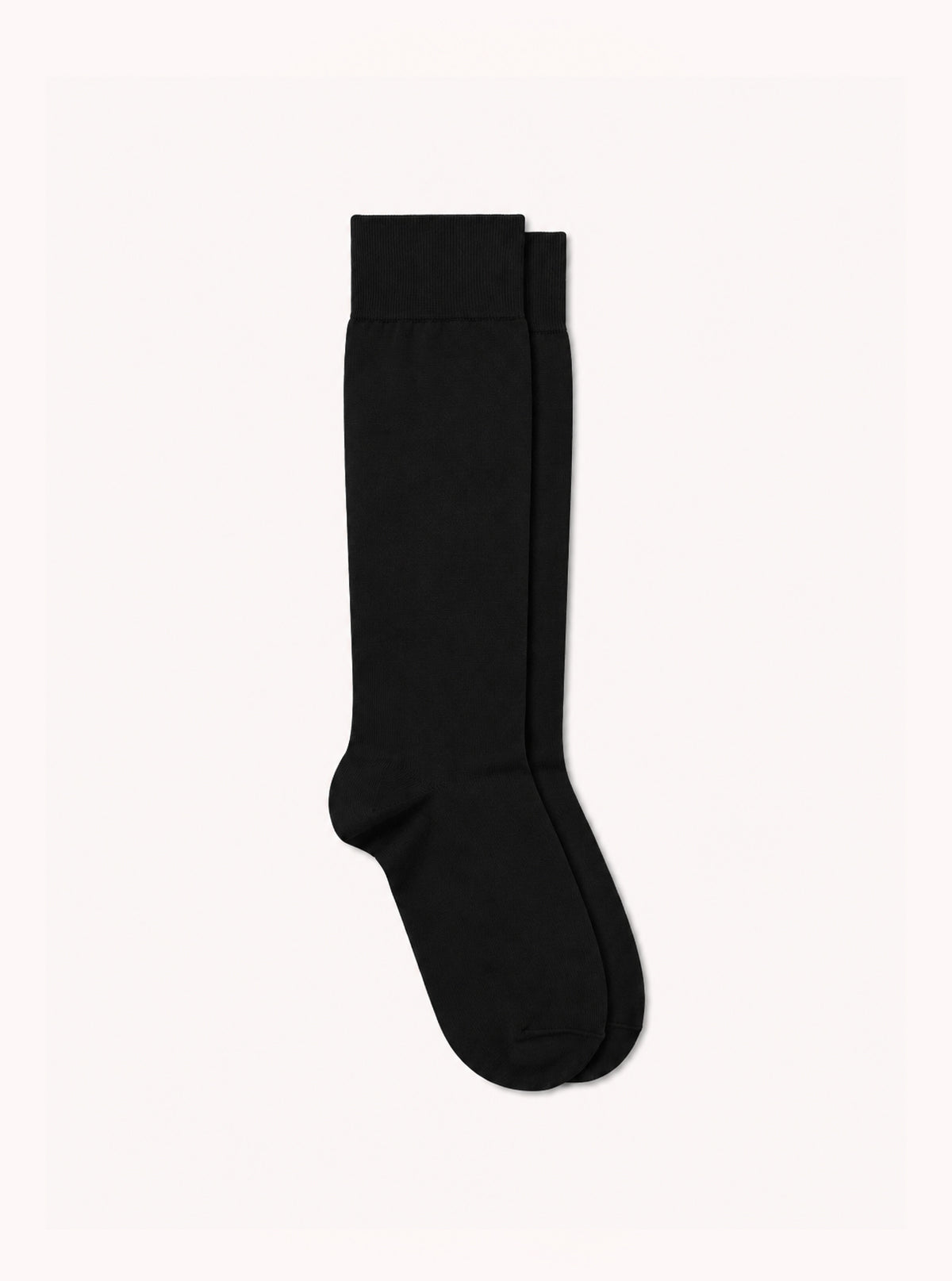 Solid Black Nutritive Q10 Socks