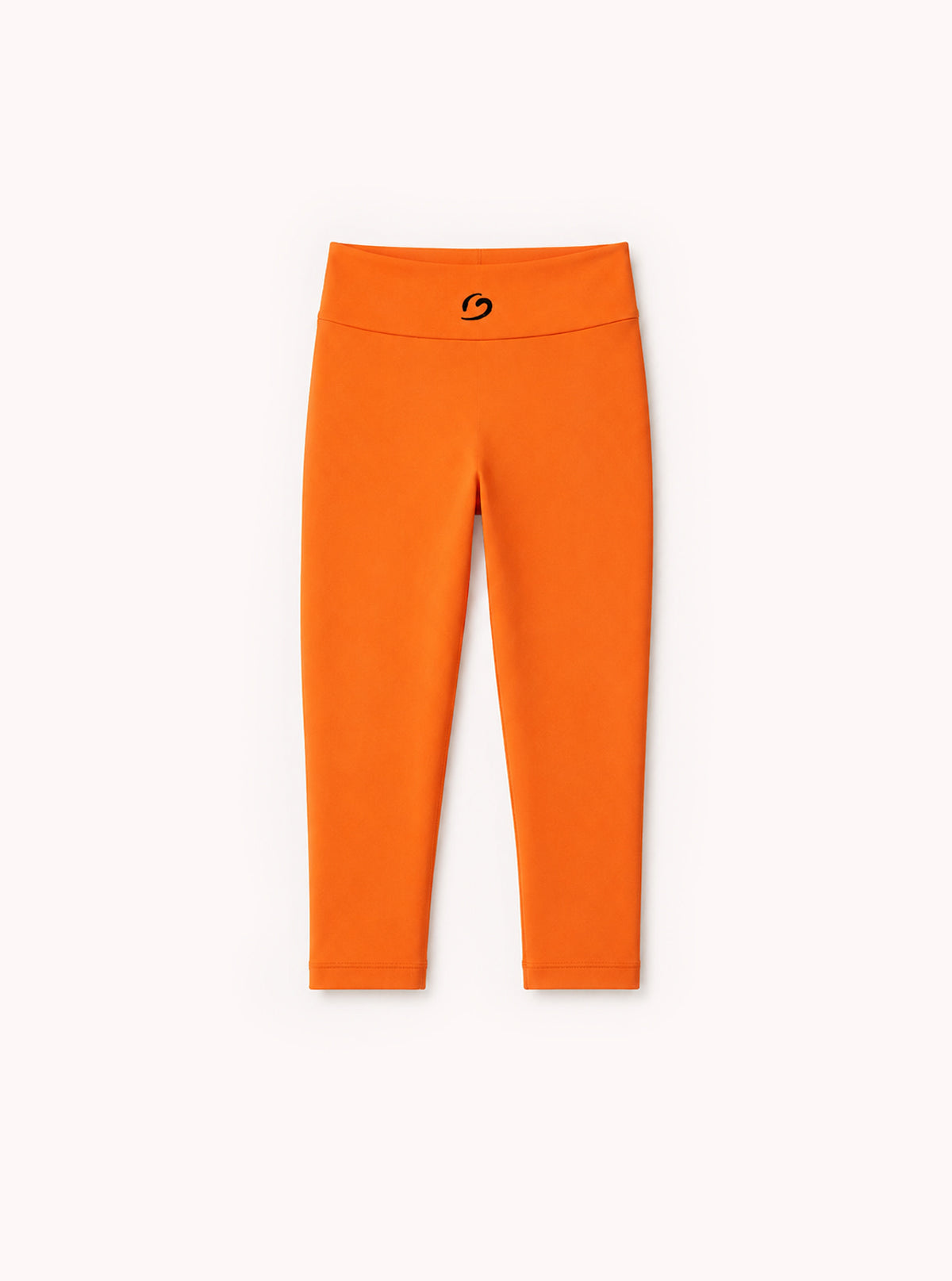 LEGGINGS CAPRI SLIM SPORT ARANCIONE