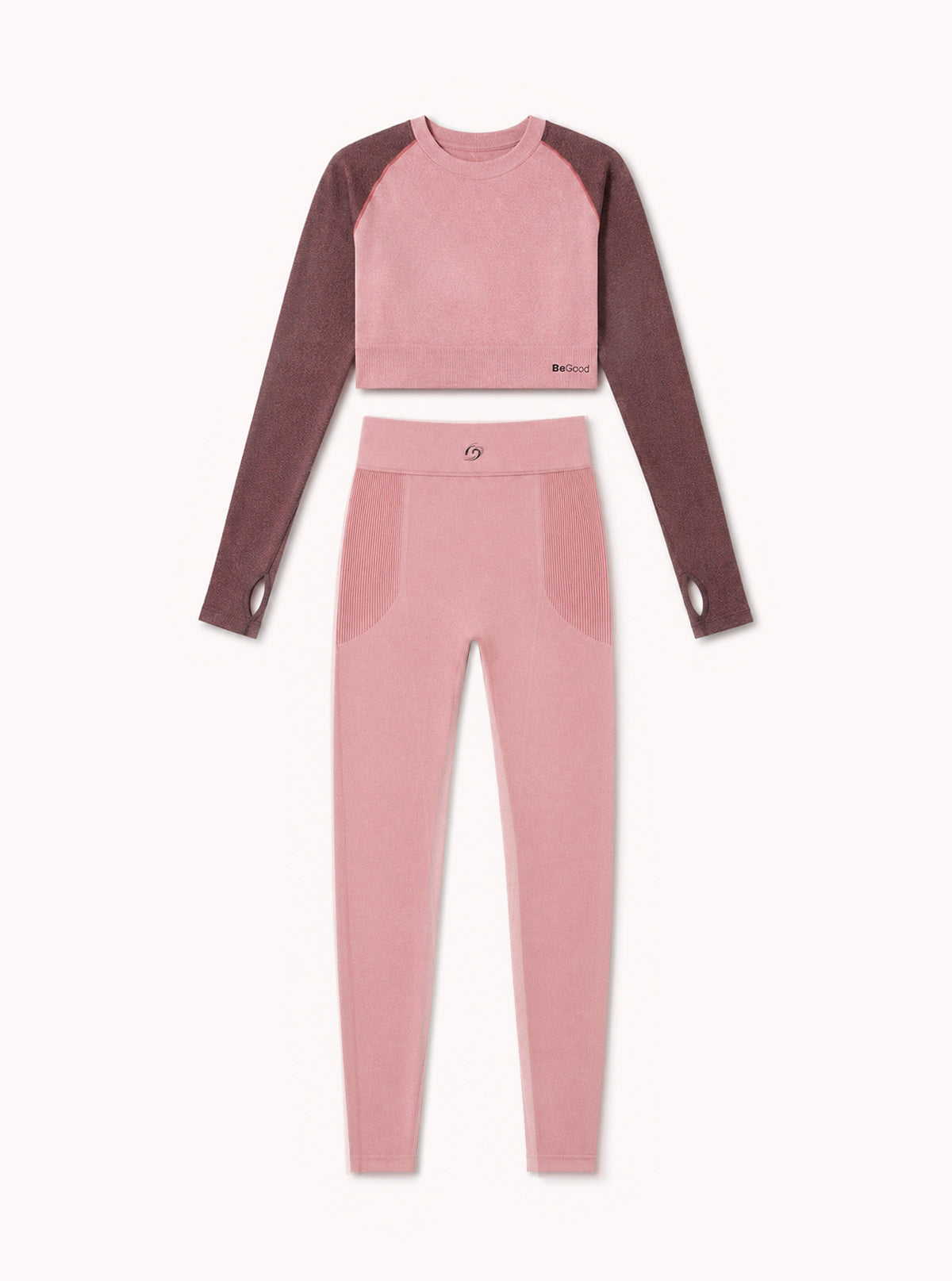 COMPLETO YOGA DONNA ROSA ANTICO