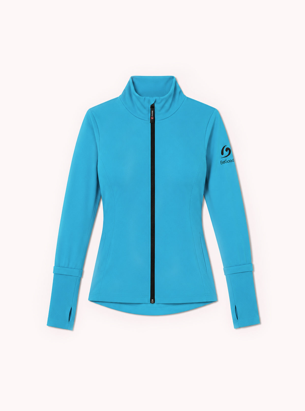 Bioceramic Fleece in Turquoise Rib
