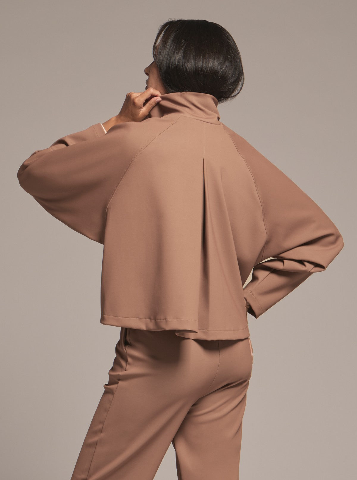Women's Jacket with Pockets - Glam Active Leather