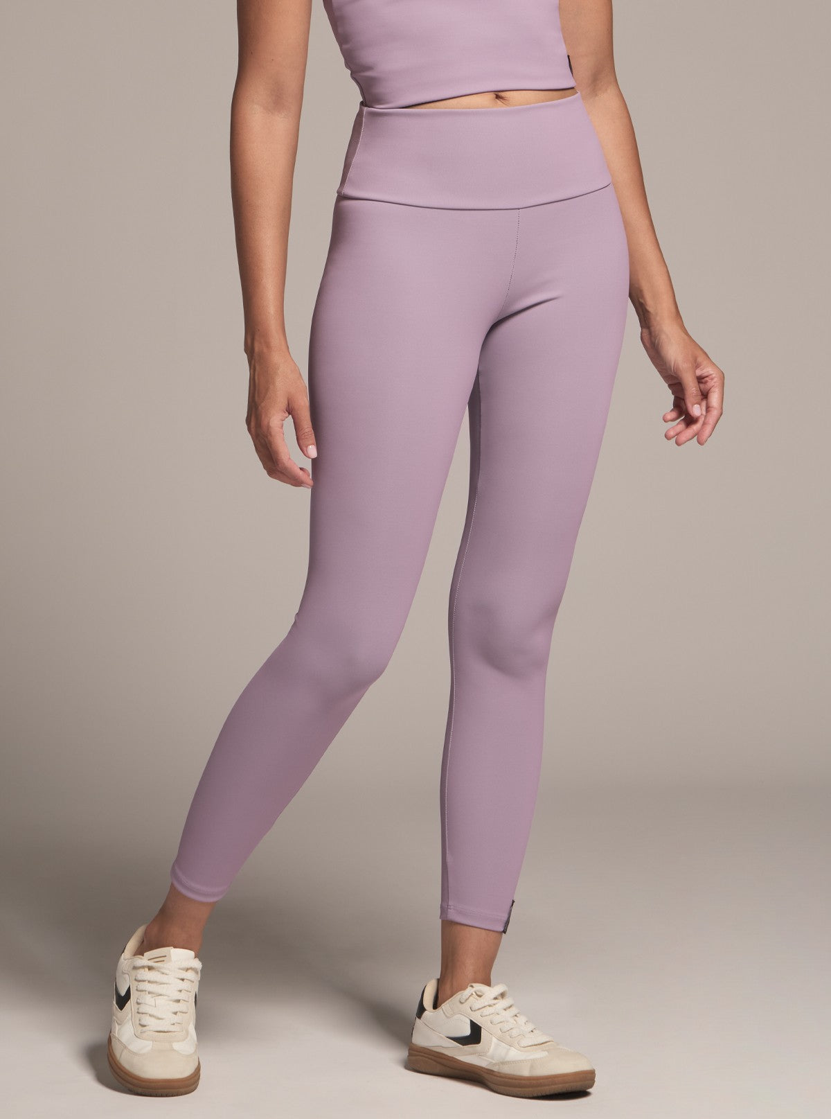 Legging Coprente Snellente - Glam Active Lilla Ametista