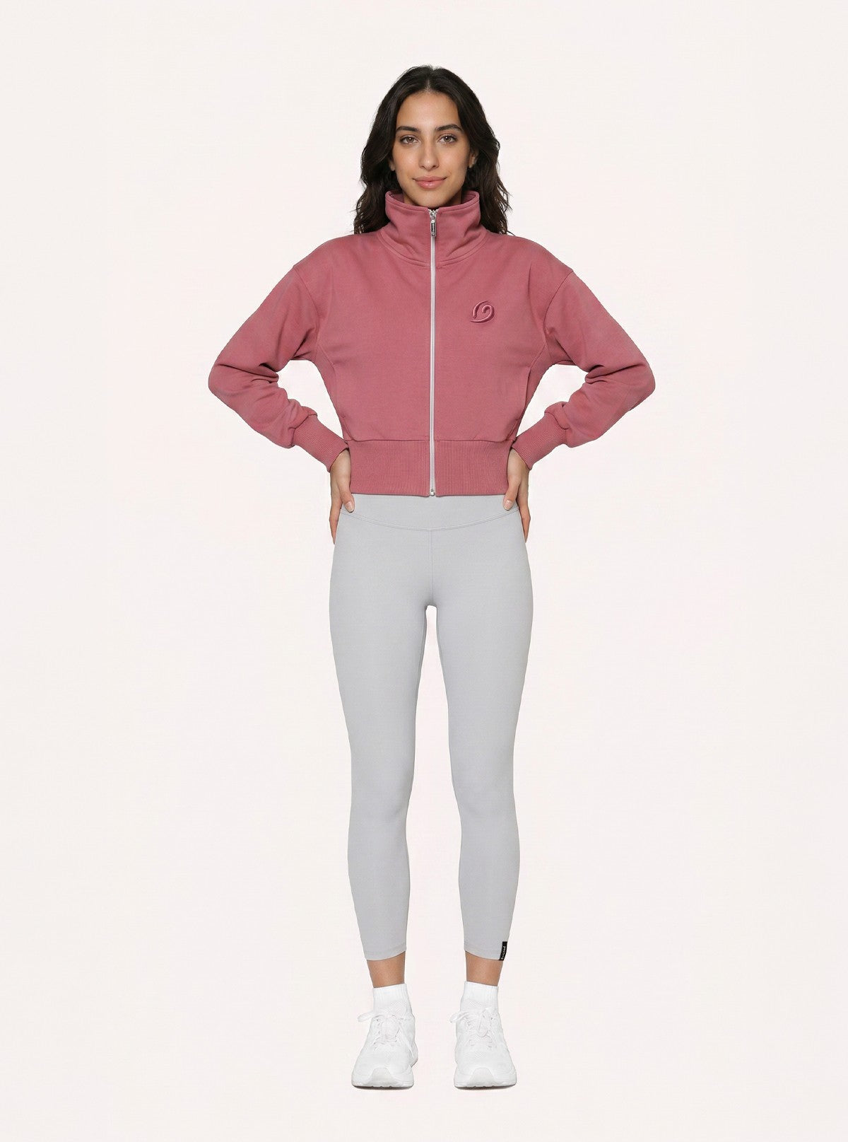 Basic-Leggings Urban City Silber