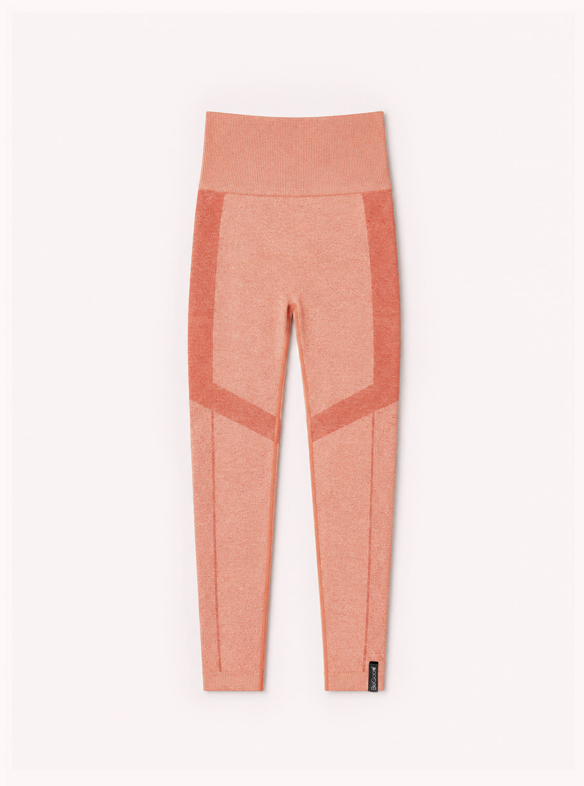 LEGGINGS SPORT SUPER COPRENTE MELANGE SALMONE