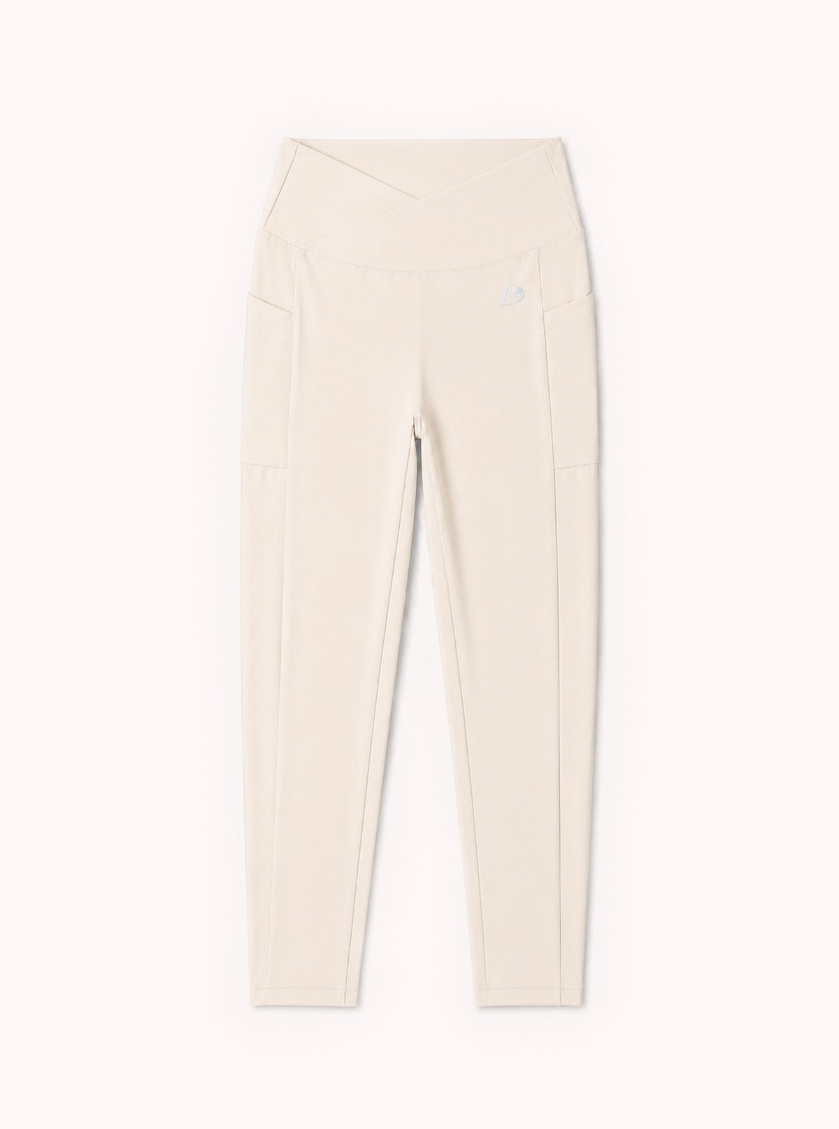 Leggings mit Taschen Soft Sport Creme-Weiß