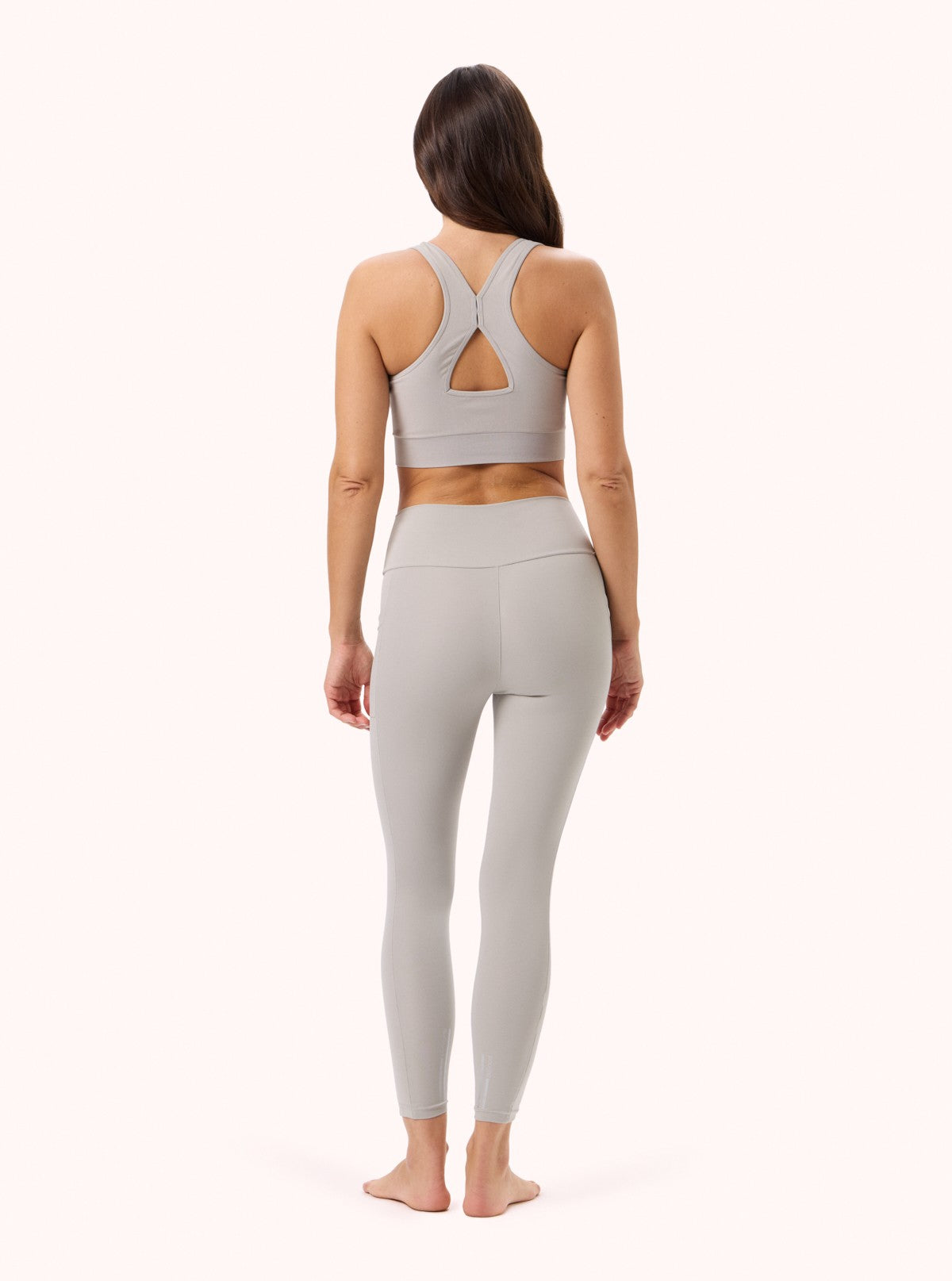 Leggings con tasche Soft Sport Argento