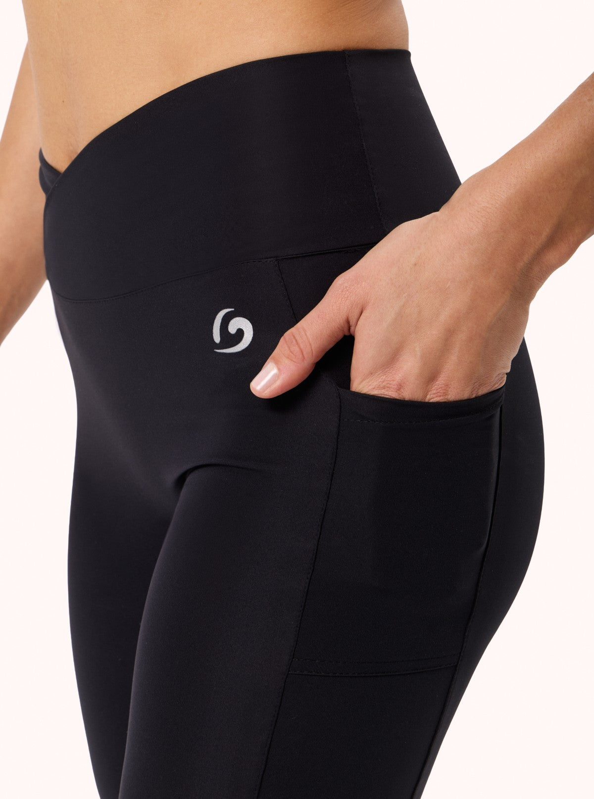 Leggings con tasche Soft Sport Nero