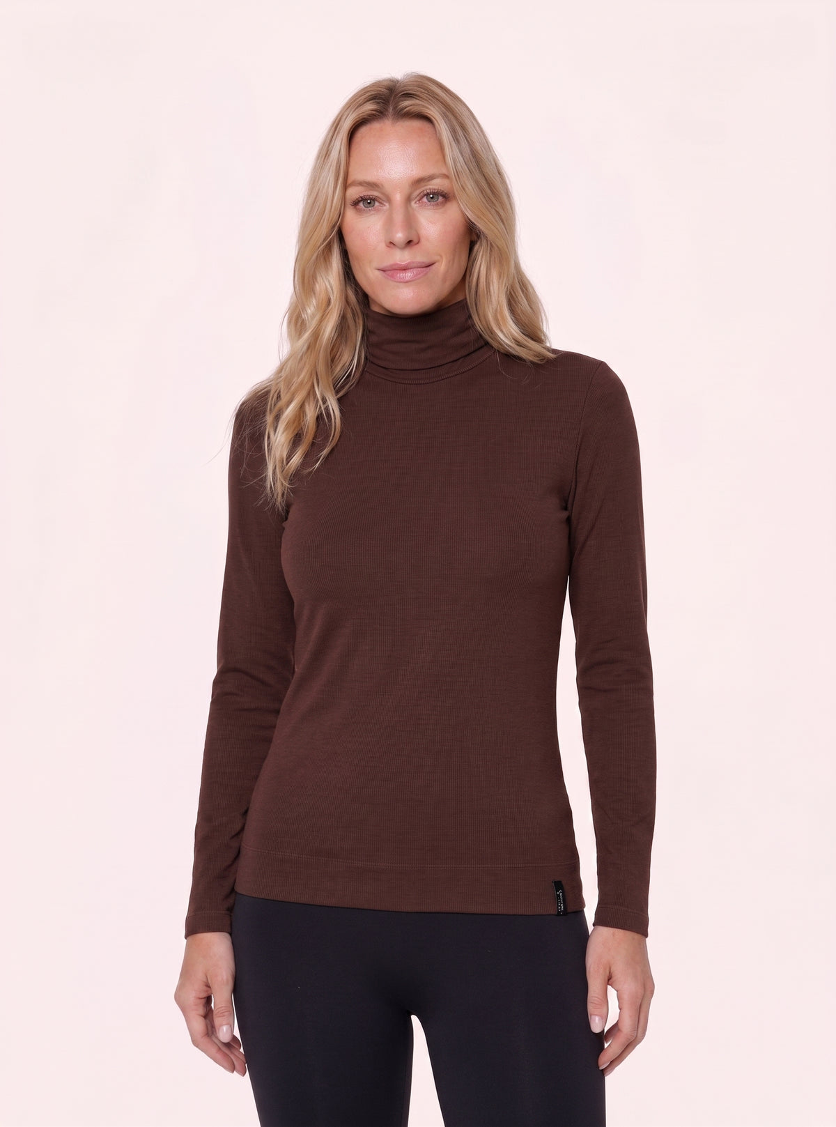 Maglia Lupetto Modellante Marrone