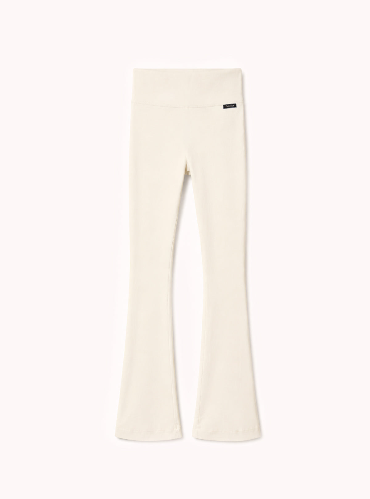Leggings a zampa modellanti Panna