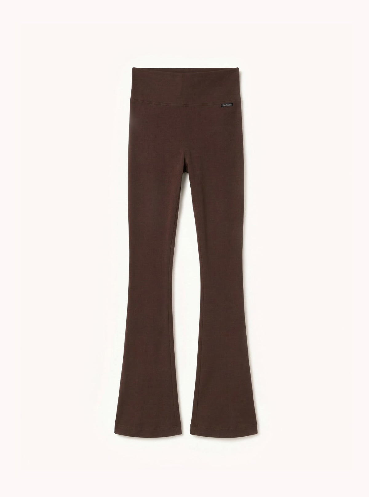 Leggings a zampa modellanti Marrone