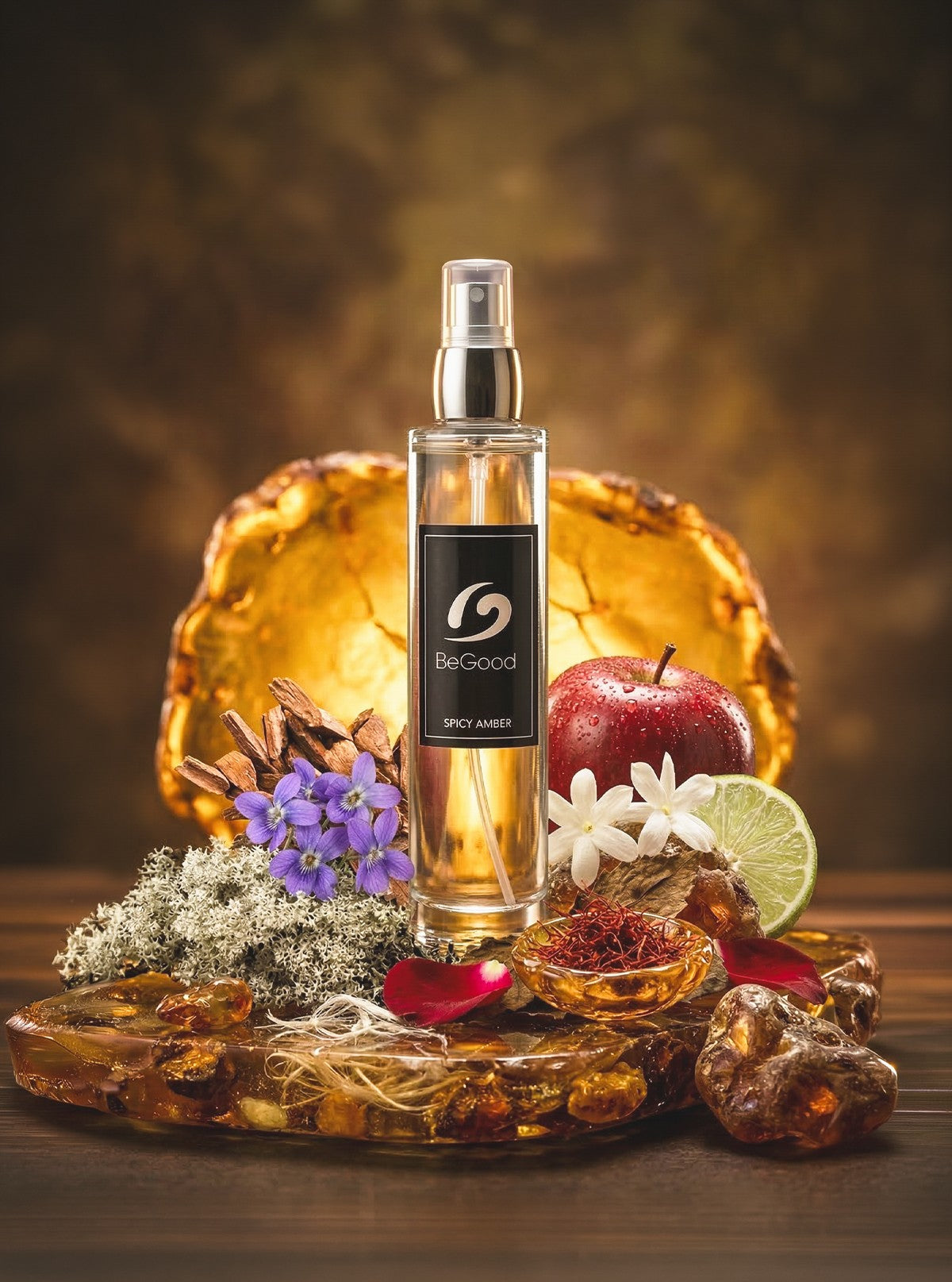 BeGood Spicy Amber - Raum- und Textilspray