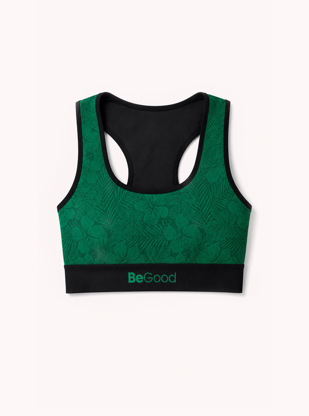 TOP FIORATO DOUBLE-FACE VERDE