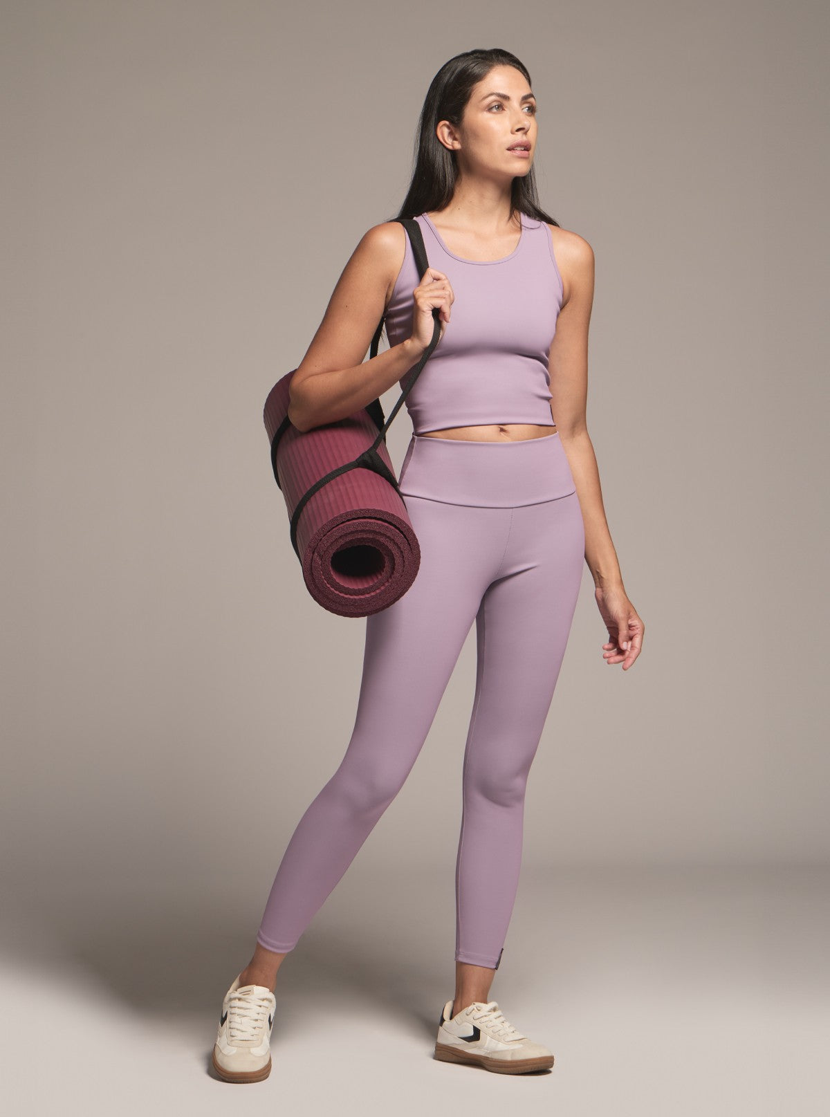 Modellierendes und schlankmachendes Top - Glam Active Lila Amethyst