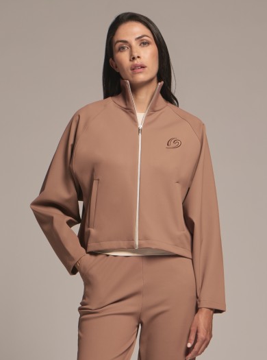 Giacca da Donna con Tasche in Tessuto Traspirante - Glam Active