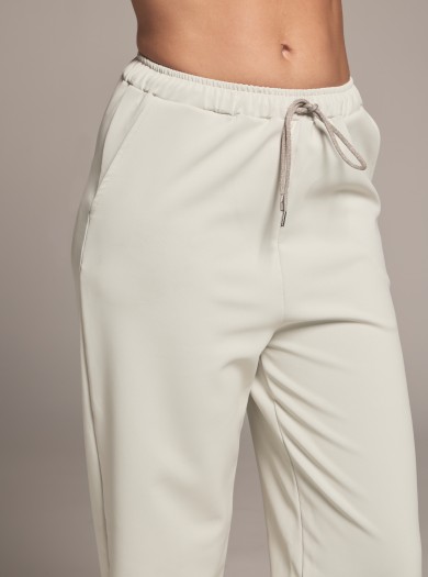 Pantalon Jogging Femme en Tissu Respirant - Glam Active