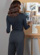 Maglia Lupetto Modellante Lurex + Pantalone Joggers