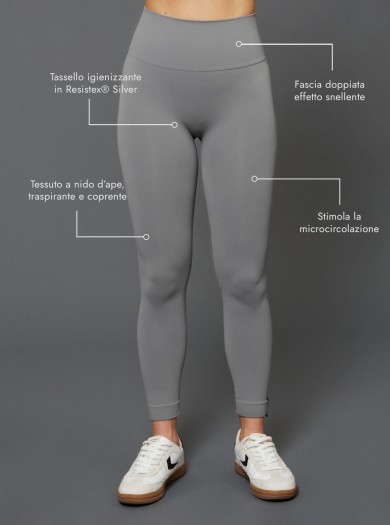 Legging Minceur Superslim Gris