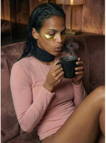 Beauty-Neck-Band für Hals und Haare in Dermofibra® Hyaluronic