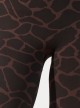 Leggings Jirafa hidratantes con efecto estilizante color negro-marron