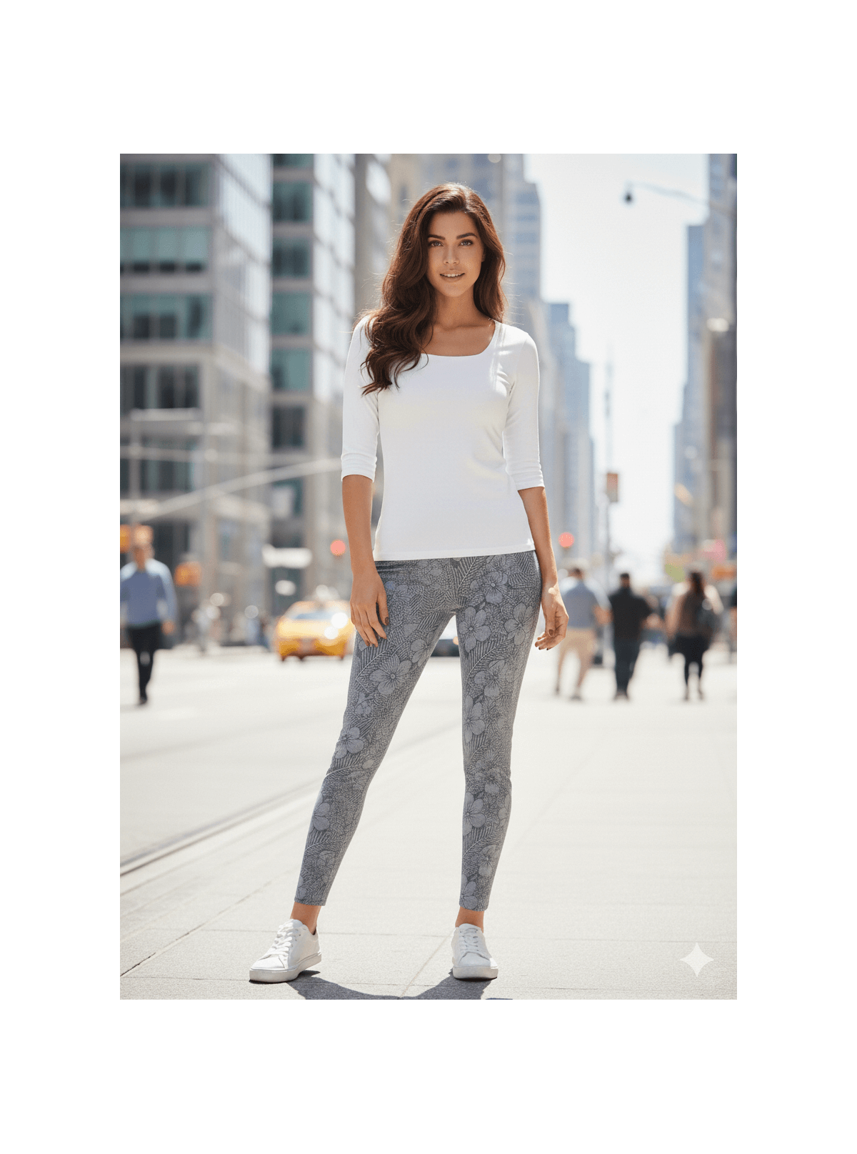 Legging Superslim Fiorato