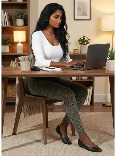 Leggings Superslim Motivo Cuadrado