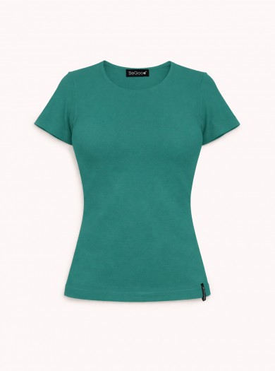 Women’s crew neck short sleeve t-shirt Teal