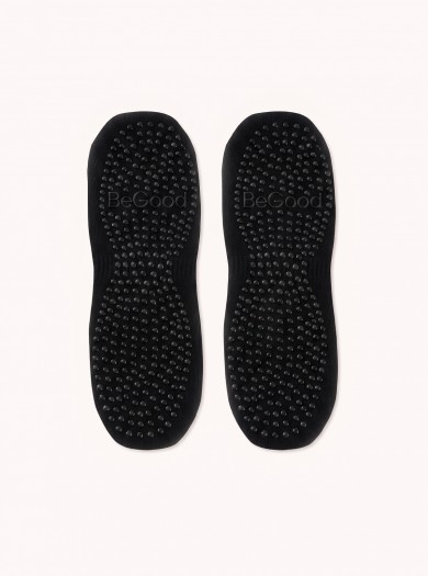 Antirutsch Yoga & Pilates Socken Resistex® Silver Schwarz