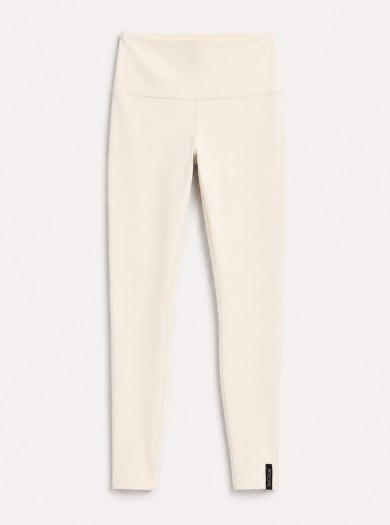 Urban City Shaping Leggings mit Hohem Bund Cremeweiß