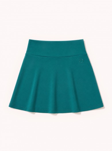 Urban Flow Skirt With Inner Shorts Teal