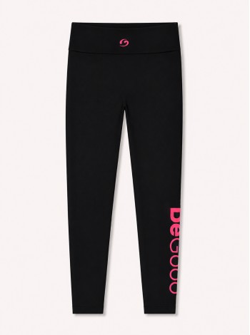 Legging Super Slim avec l'inscription BeGood