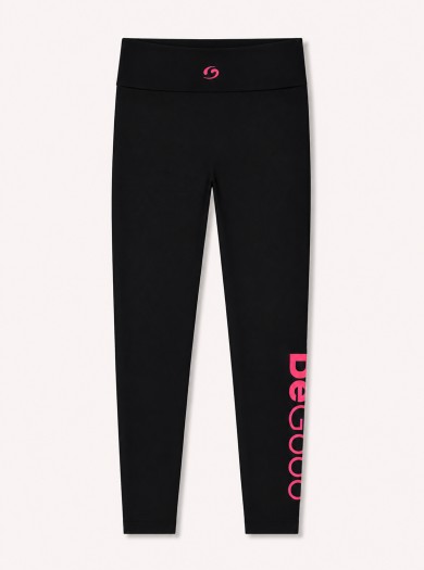 Legging Superslim con Scritta BeGood