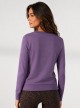 Crew Neck Sweater with Embroidered Logo