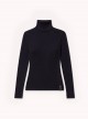 Damen Schlank Machender Rippbündchen Rollkragenpullover | BeGood.store