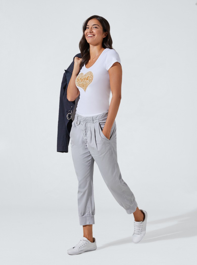 Shirt Super Fresh mit Herz-Aufdruck