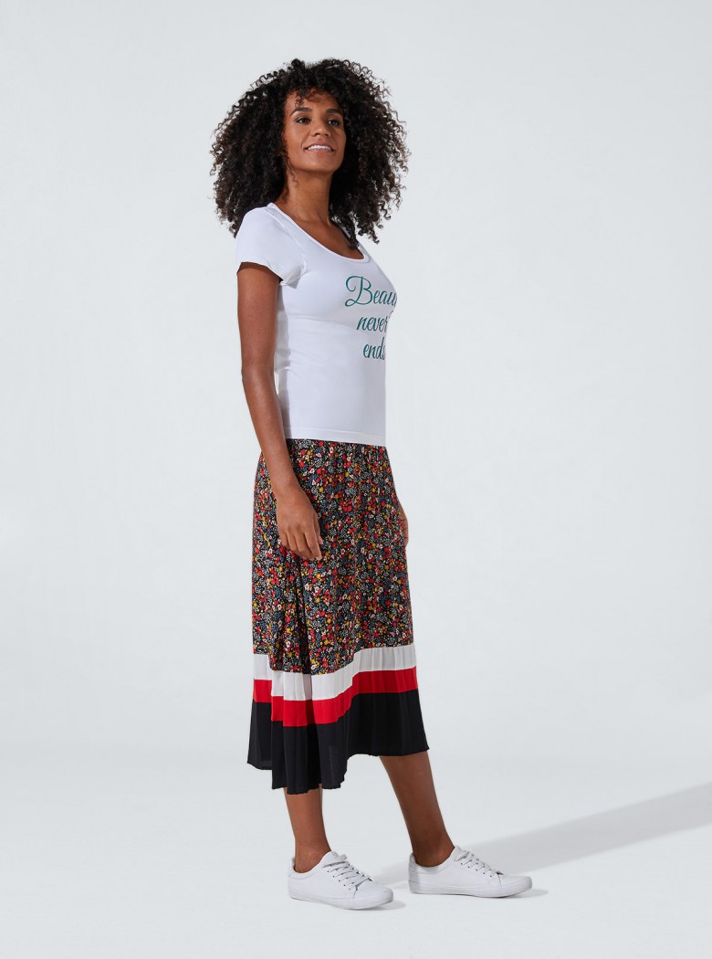 Top Super Fresh with «Beauty» Print Top Super Fresh with «Beauty» Print