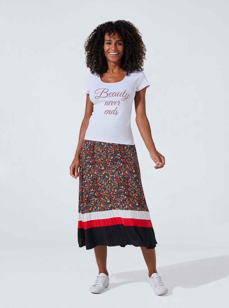 Top Super Fresh with «Beauty» Print Top Super Fresh with «Beauty» Print