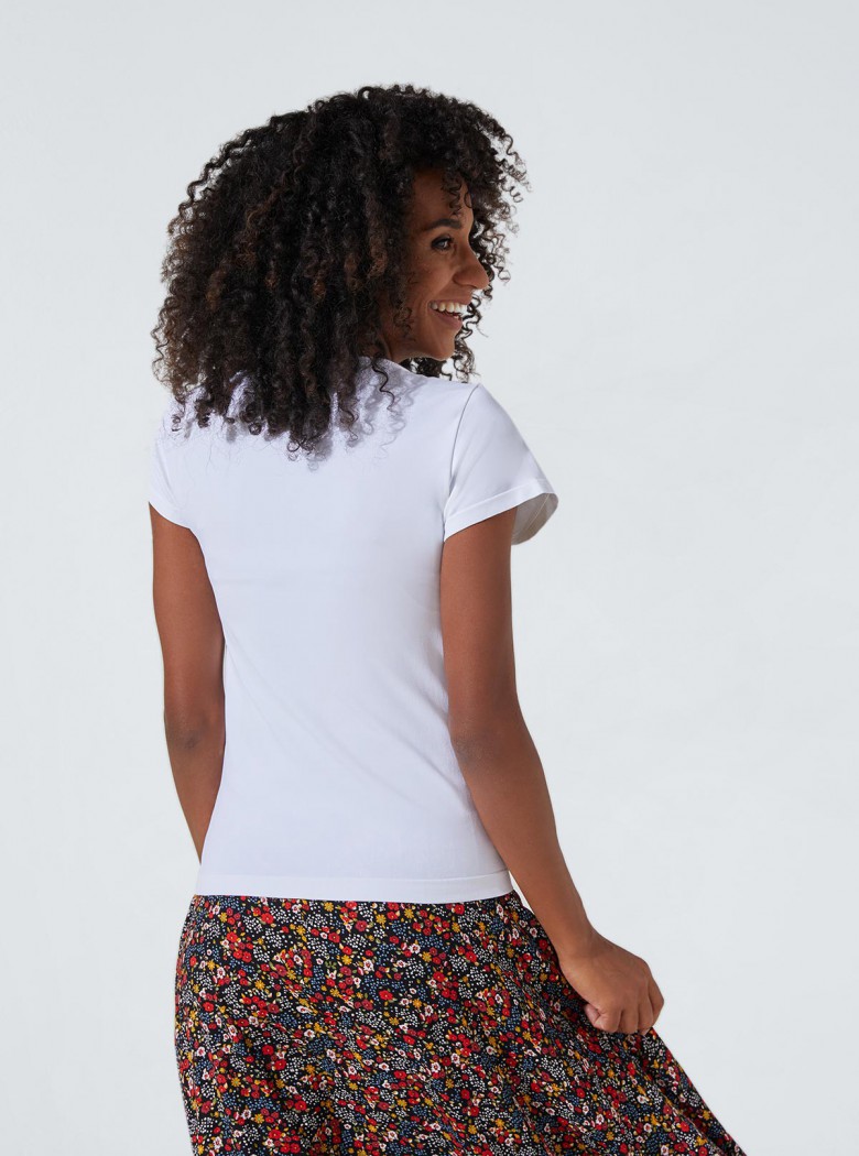 Top Super Fresh with «Beauty» Print Top Super Fresh with «Beauty» Print