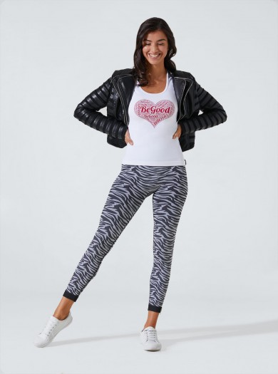 Zebra Animalier Super Slim Leggings