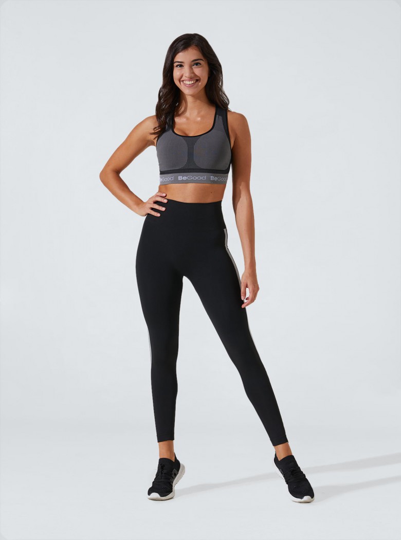 Legging Super Slim avec Bandes Latérales Legging Super Slim avec Bandes Latérales
