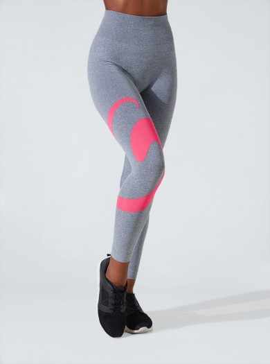 Super covering Legging Sport with maxi logo