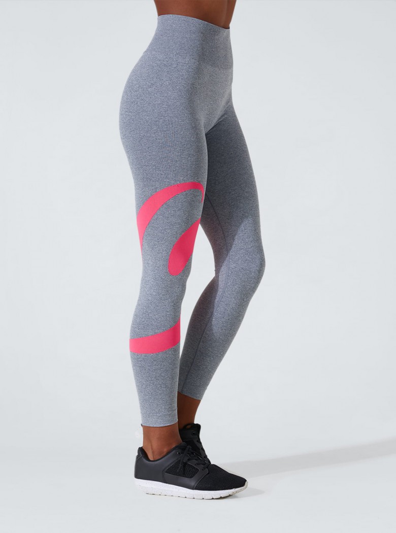 Super blickdicht Sport Legging mit maxi Logo Super blickdicht Sport Legging mit maxi Logo
