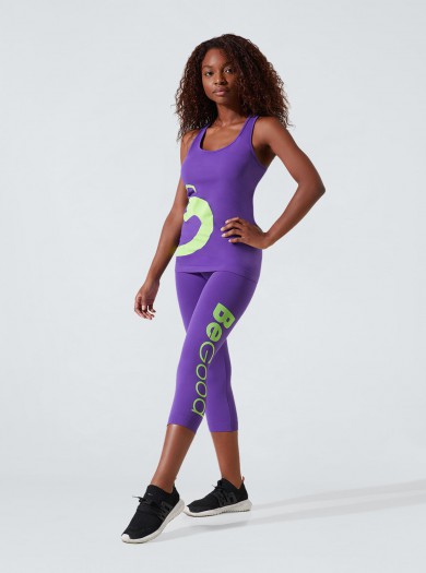 Superslim Capri-Legging mit der Aufschrift BeGood