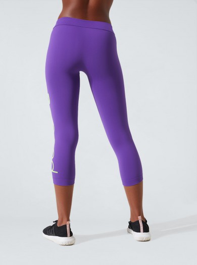 Leggings Capri  Superslim con la inscriptión BeGood