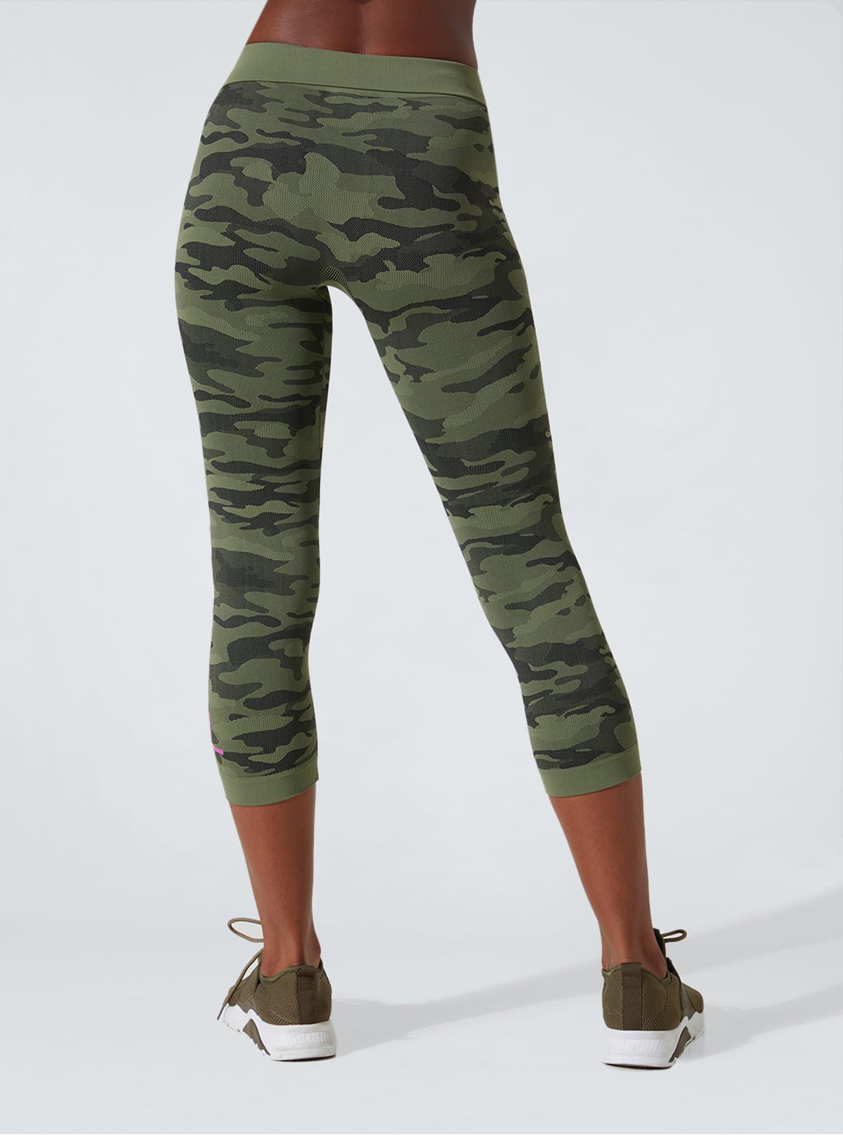 Short Leggings Capri Sport Camouflage in Dermofibra® Cosmetics
