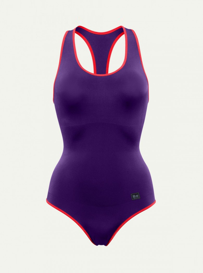 Badeanzug mit Racerback aus Dermofibra® Bio-Infrared Badeanzug mit Racerback aus Dermofibra® Bio-Infrared