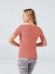 T-Shirt comfort colorata idratante a manica corta