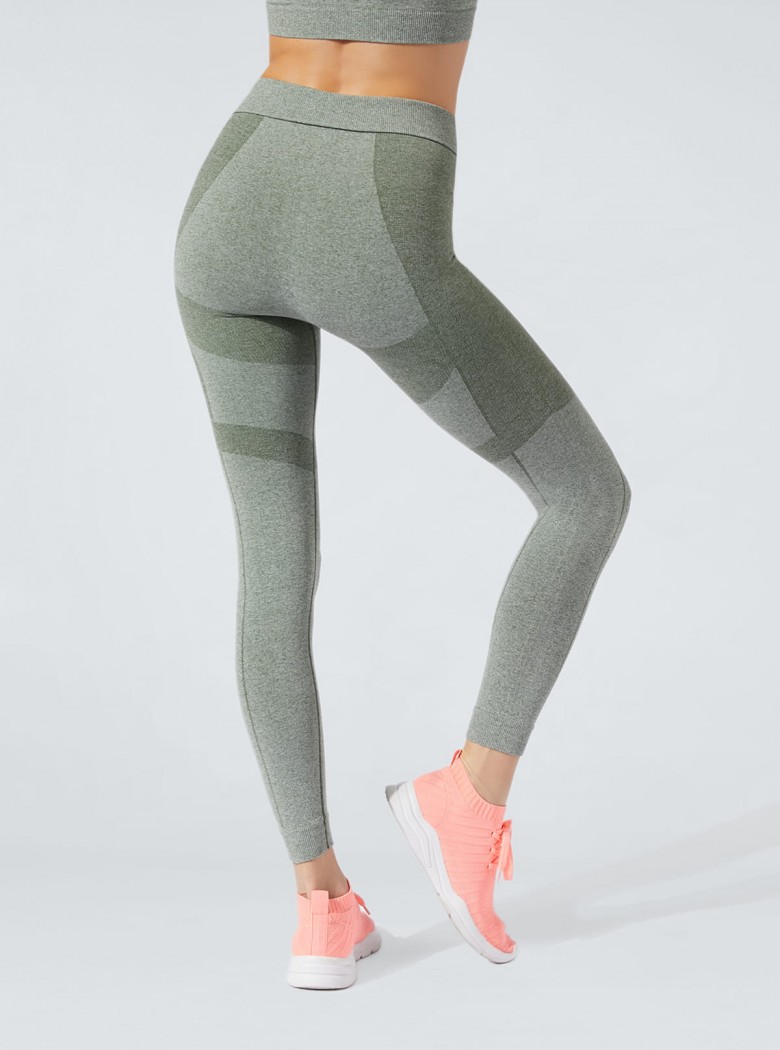 Leggings deportivos melange super cubrientes Leggings deportivos melange super cubrientes