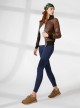 Draining & Moisturizing Flat-Tummy Super Slim Leggings | Begood.store
