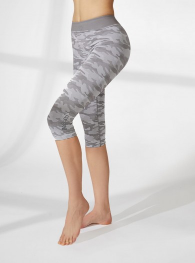 Legging capri superslim camouflage